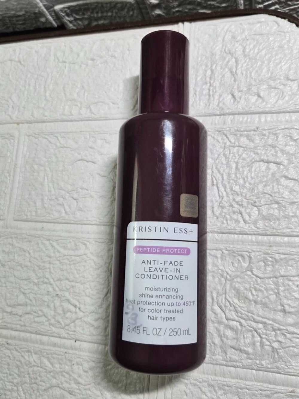 Kristin Ess+ Anti-Fade Leave in Conditioner 8.45 FL Oz Color Treated Hair Safe